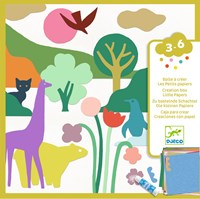 Djeco LES COULEURS DES PETITS - COFFRET Les petits papiers - FSC MIX