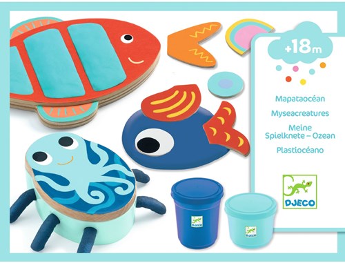 Djeco LES PETITS - PATES A MODELER Mapataocéan - FSC 100%
