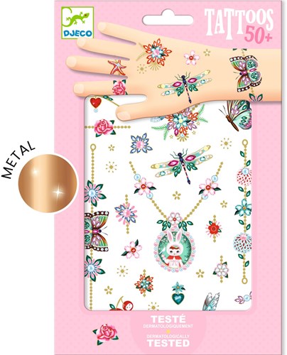 Djeco BODY ART - TATOUAGE Les bijoux de Fiona - FSC MIX