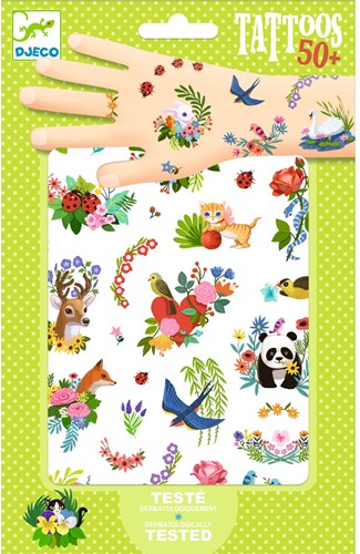 Djeco BODY ART - TATOUAGE Happy spring - FSC MIX