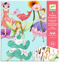 Djeco LES PETITS CADEAUX DES GRANDS - COLORIAGES SURPRISES Fées - FSC MIX