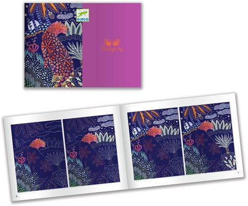 Djeco LES PETITS CADEAUX DES GRANDS - CARTES A GRATTER Nature luxuriante - FSC MIX (PACKAGING)