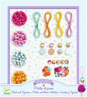 Djeco L'ART DU FIL - PERLES & BIJOUX Perles et puces