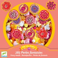 Djeco L'ART DU FIL - PERLES & BIJOUX Fleurs