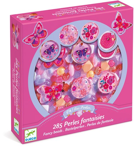 Djeco L'ART DU FIL - PERLES & BIJOUX Papillons