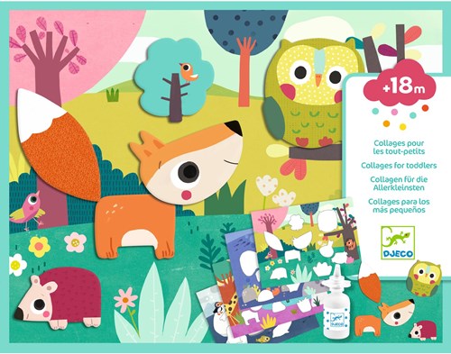 Djeco LES PETITS - COLLAGES Premiers collages - FSC MIX