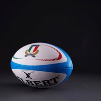 Gilbert pallone da rugby replica Italia misura 5 - pallone da allenamento e partita-3