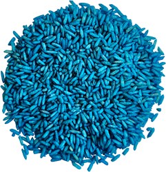 Grennn riso da gioco blu - giocattolo sensoriale 300 grammi