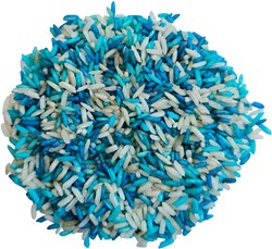 Grennn riso da gioco ocean mix giocattolo sensoriale 750 grammi