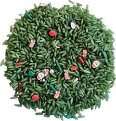 Grennn riso da gioco Natale giocattolo sensoriale 500 grammi