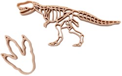 Grennn tagliapasta dinosauro e impronta - Stampini giocattolo dinosauri