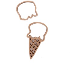 Grennn stampo gelato - giocattolo educativo tagliapasta plastica