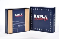 Kapla set di costruzione - KAPLA Challenge Italiano 12 carte sfida 16 tavolette naturali-3