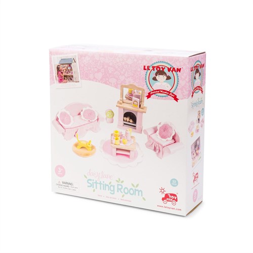Le Toy Van soggiorno casa delle bambole Daisylane set mobili in legno FSC 100%-3