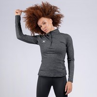Gilbert maglia allenamento netball donna nera W 16 abbigliamento sportivo-3