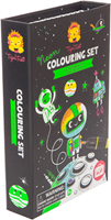 Tiger Tribe set da colorare neon spazio - giocattolo creativo per bambini-2