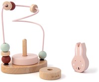 Trixie labirinto di perline in legno - giocattolo educativo coniglio Mrs. Rabbit FSC-2
