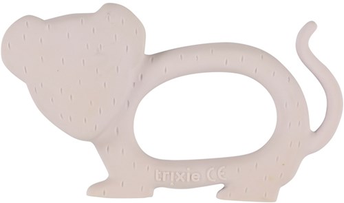 Trixie giocattolo da afferrare in gomma naturale Mrs. Mouse massaggiagengive neonato-2