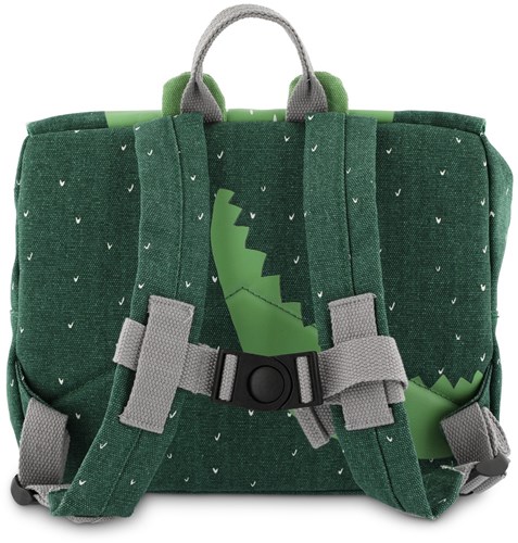 Trixie zaino cartella Mr. Crocodile - borsa bambini verde idrorepellente-2