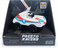 Tiger Tribe auto giocattolo Presto Racers Ace bianca - macchina da corsa giocattolo-2