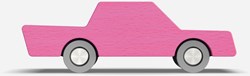 Waytoplay auto giocattolo in legno - Back and Forth auto rosa