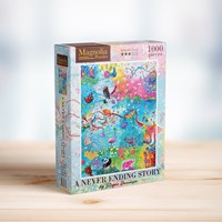Magnolia puzzle dipinto A Never Ending Story - 1000 pezzi-2