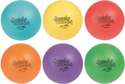 Spordas set palline da gioco SuperSafe PG - 6 palline colorate