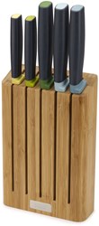 Joseph Joseph blocco coltelli bambù con 5 coltelli - set cucina elegante