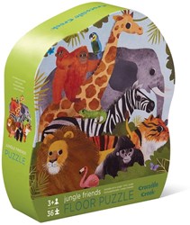 Crocodile Creek puzzle a forma di amici della giungla - 36 pezzi