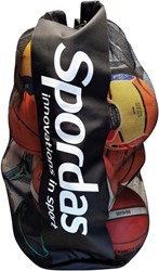 Spordas borsa sportiva Big Mesh Duffle Bag con fondo rinforzato