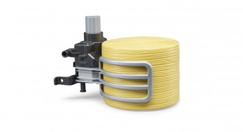 Bruder accessorio pinza per balle giocattolo con 1 balla di fieno rotonda 1:16-3