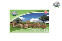 Kids GLOBE set accessori fattoria 19 pezzi scala 1:32 giocattolo-2