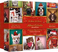 Trefl calendario dell'Avvento animali - sorpresa giocattolo 42 pezzi-2