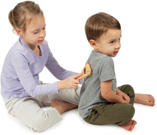 Stimove set di giocattoli massaggianti in legno - stimolazione sensoriale-2