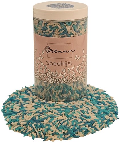 Grennn speelrijst ocean mix 750 gram