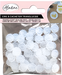 Aladine cera trasparente bianca set creativo per bambini