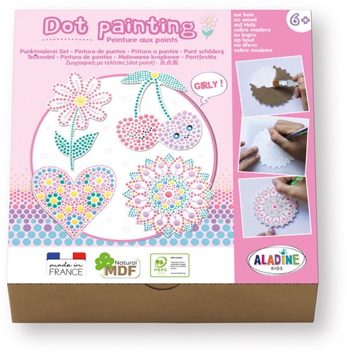 Aladine pittura Dot Painting Set - kit creativo per bambini