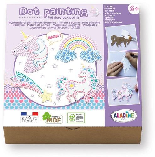Aladine pittura Dot Painting Set - Unicorno giocattolo creativo