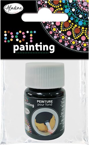 Aladine dot painting set nero - vernice creativa per arte a punti