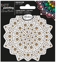 Aladine set creativa dot painting mandala 10 cm MDF sostenibile