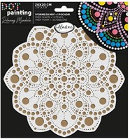 Aladine pittura dot painting set mandala 20 cm giocattolo creativo