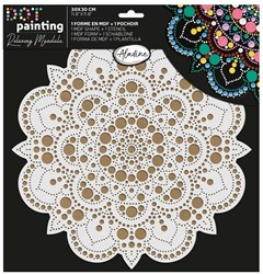 Aladine pittura Set Mandala dot art 30 cm giocattolo creativo