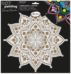 Aladine pittura mandala dot painting set 30 cm giocattolo creativo