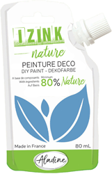 Aladine tempera Izink Nature 80 ml azzurro creativo