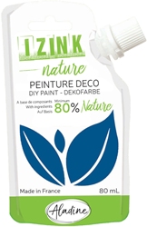 Aladine tempera Izink Nature 80 ml blu ecologica