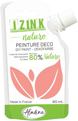 Aladine tempera Izink Nature 80 ml rosa corallo ecologica
