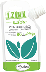 Aladine tempera Izink Nature 80 ml turchese bustina spremibile