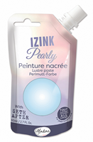 Aladine vernice perlata Izink Pearly 80 ml blu-grigio creativo