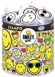 Aladine set timbri smiley - set creativo per bambini