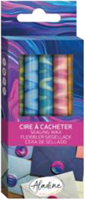 Aladine bastoncini di cera creativi 5 pezzi effetto marmo Spring Wave